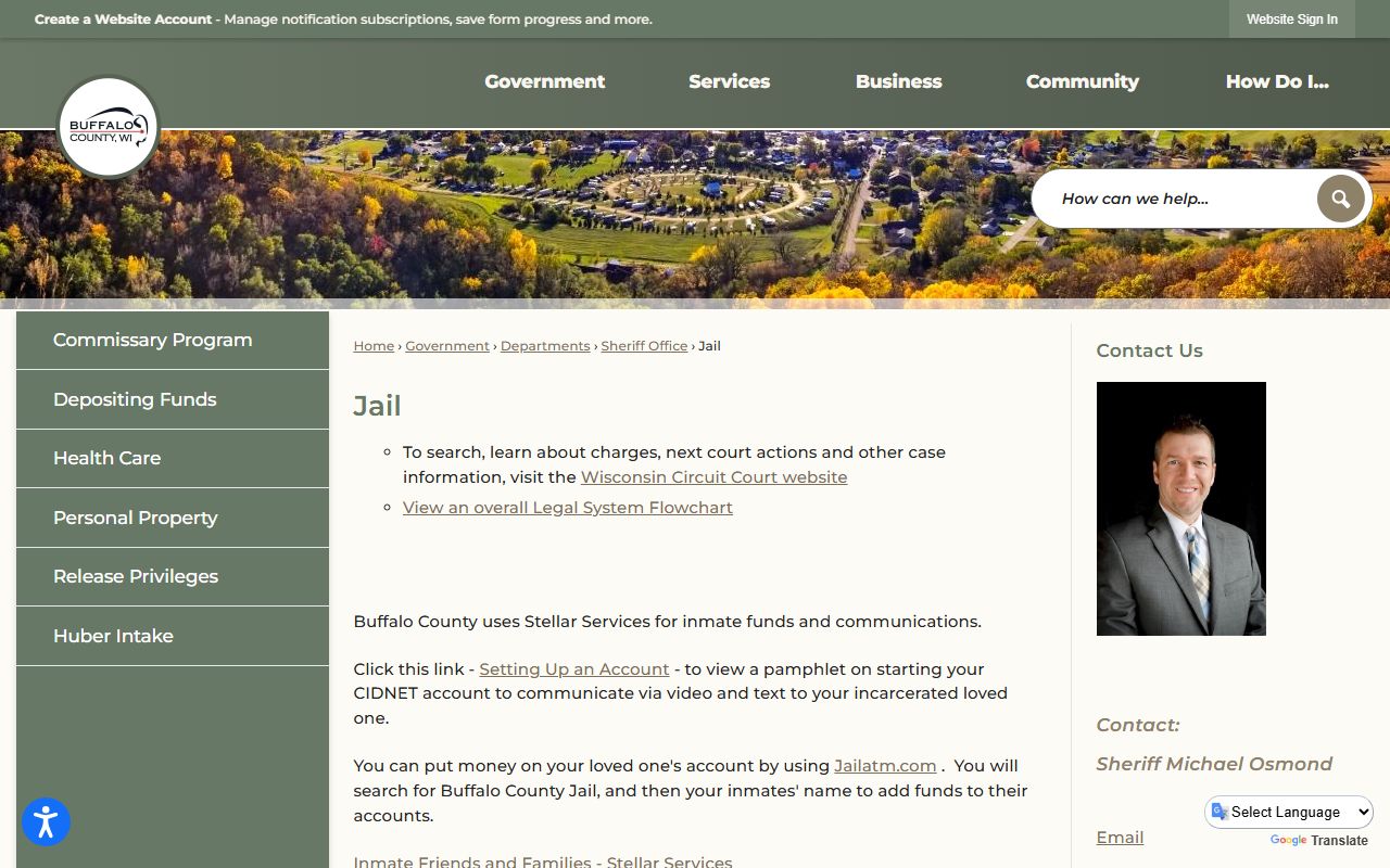 Buffalo County Recent Arrests at the jail