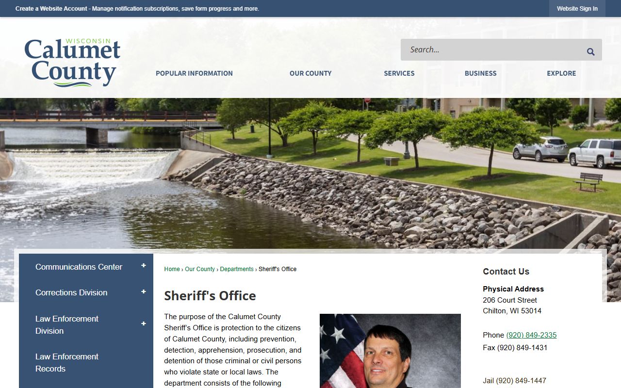 Calumet County Recent Arrests at the sheriff office