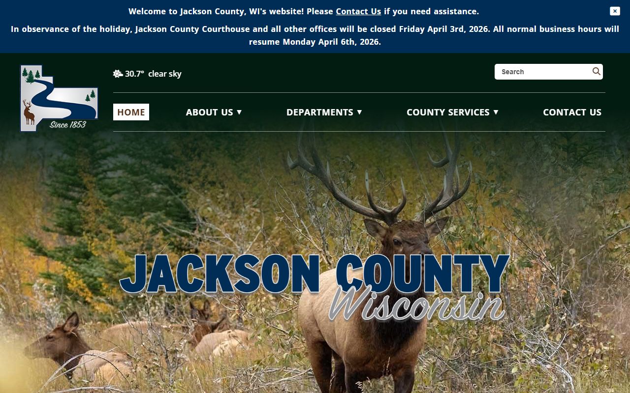 Jackson County Recent Arrests portal image
