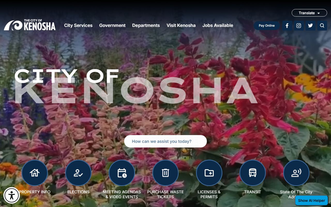 Kenosha Recent Arrests city portal image