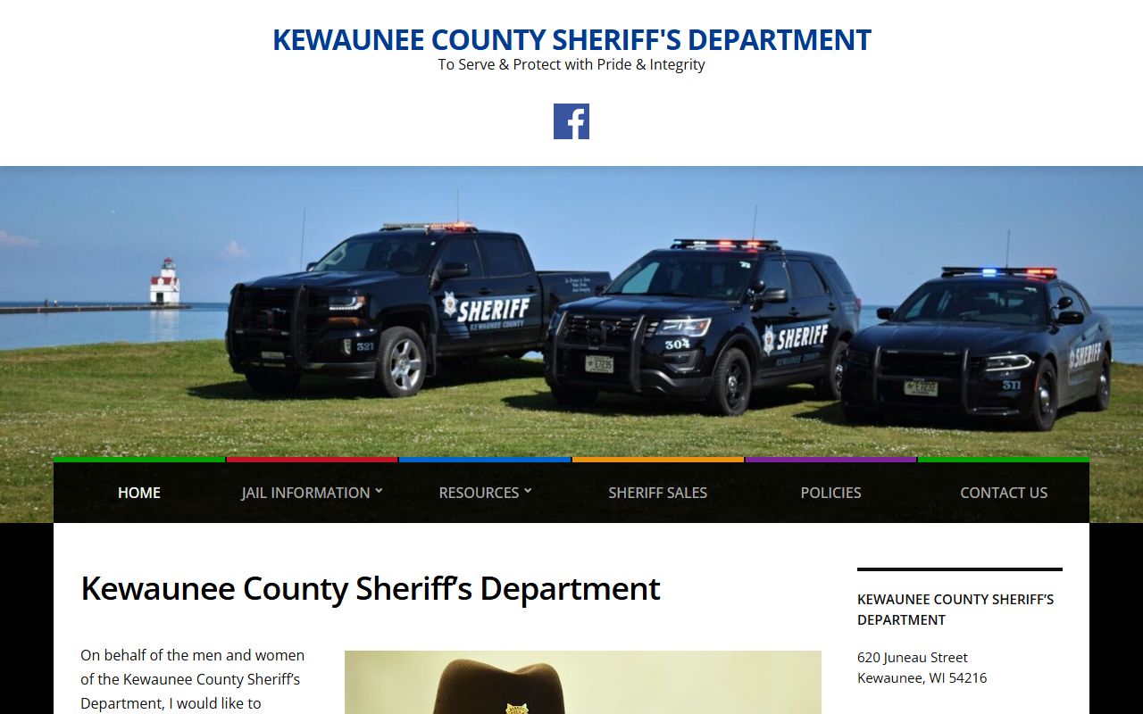 Kewaunee County Recent Arrests at the sheriff office
