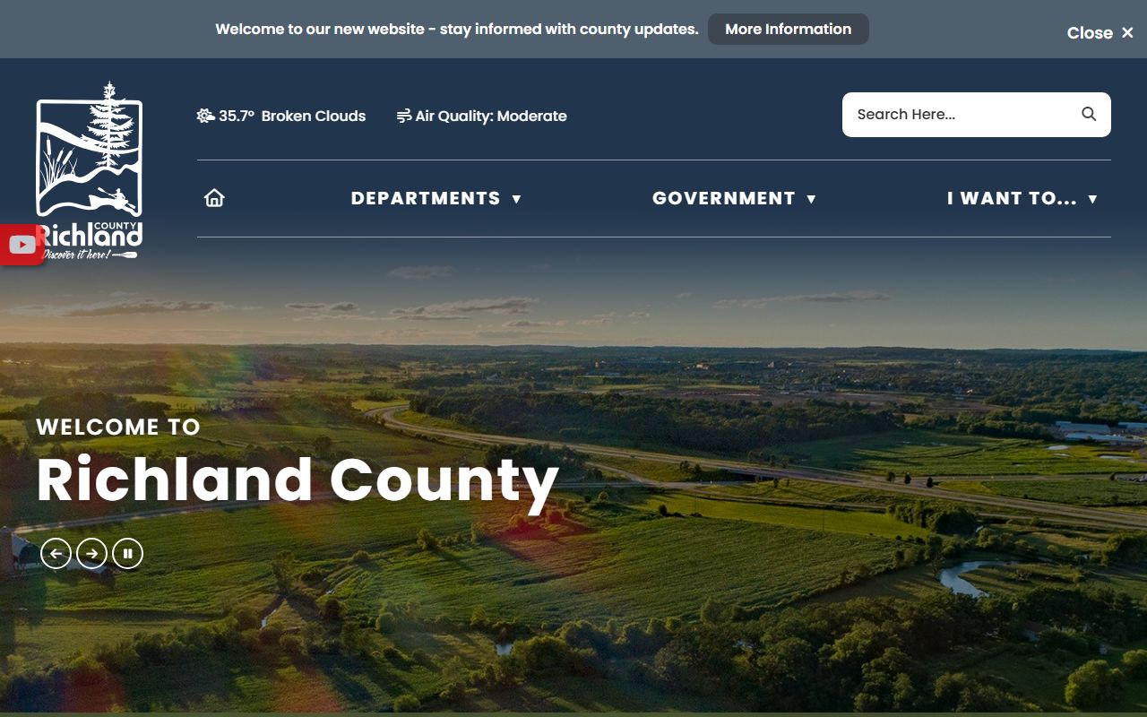Richland County Recent Arrests county portal image