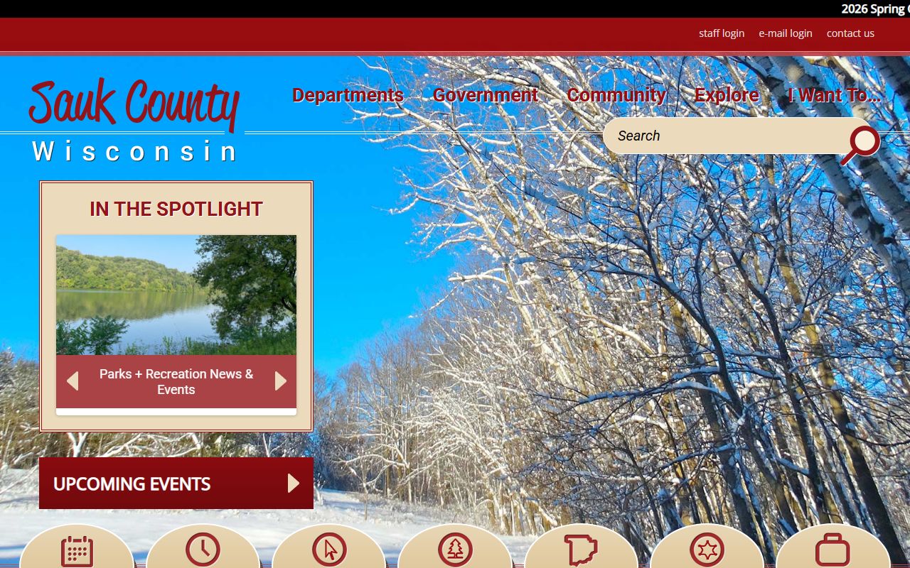 Sauk County Recent Arrests county portal image