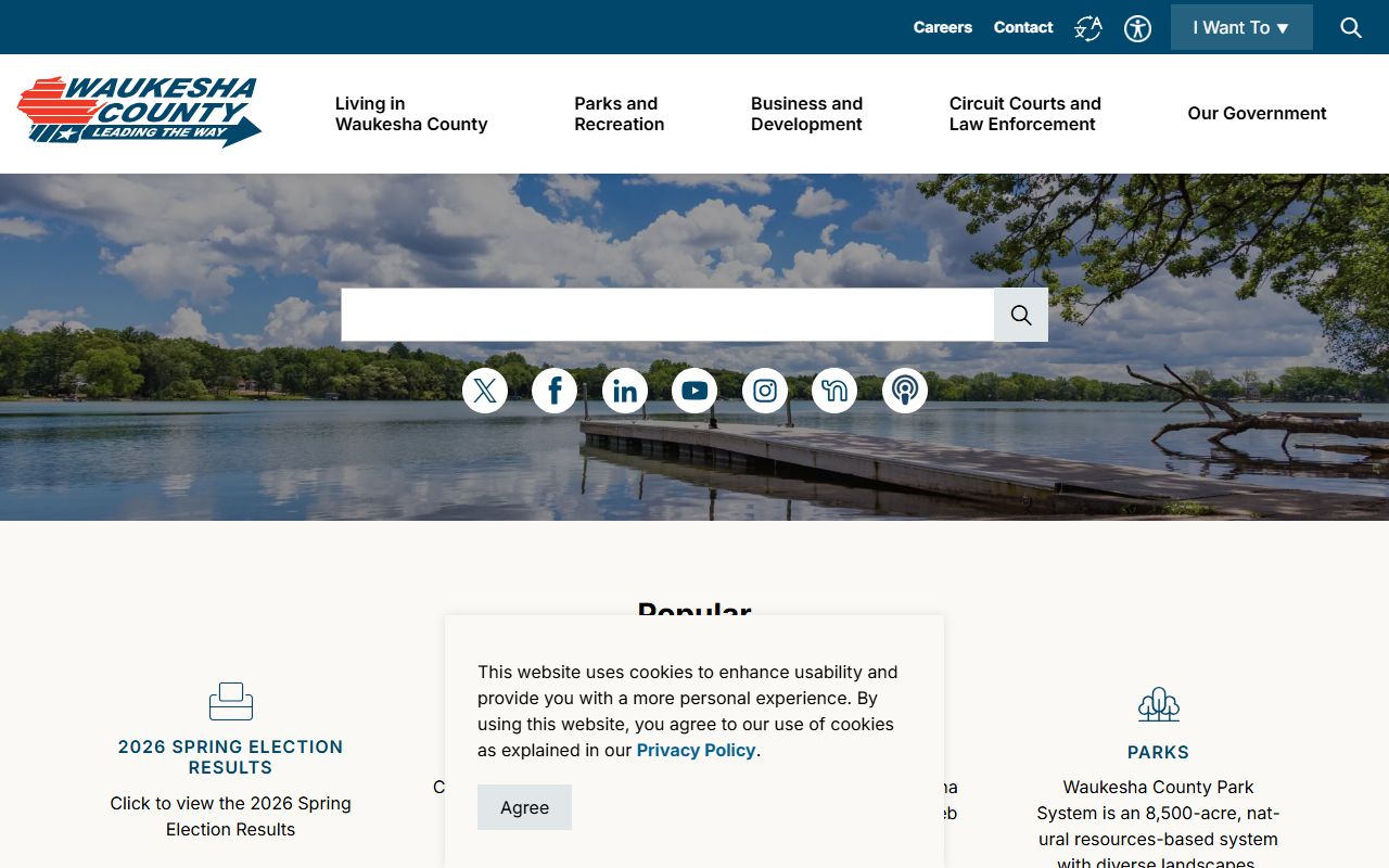 Waukesha County Recent Arrests county portal image