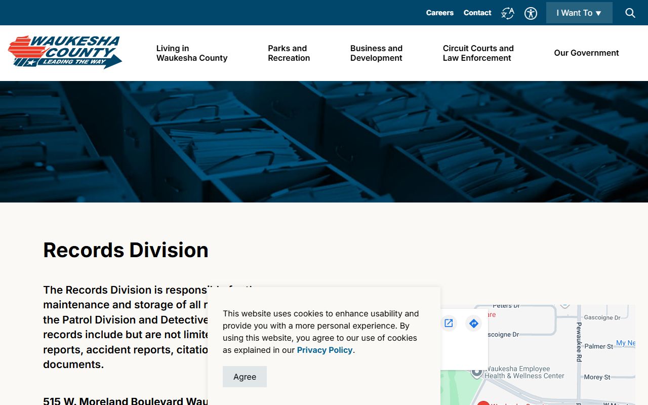 Waukesha County Recent Arrests records division image